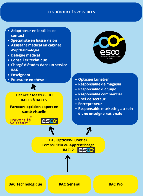 debouchees bts opticien esoo
